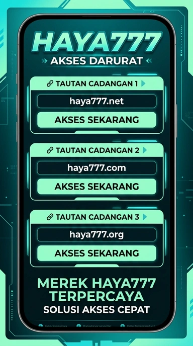 Tampilan link alternatif haya777